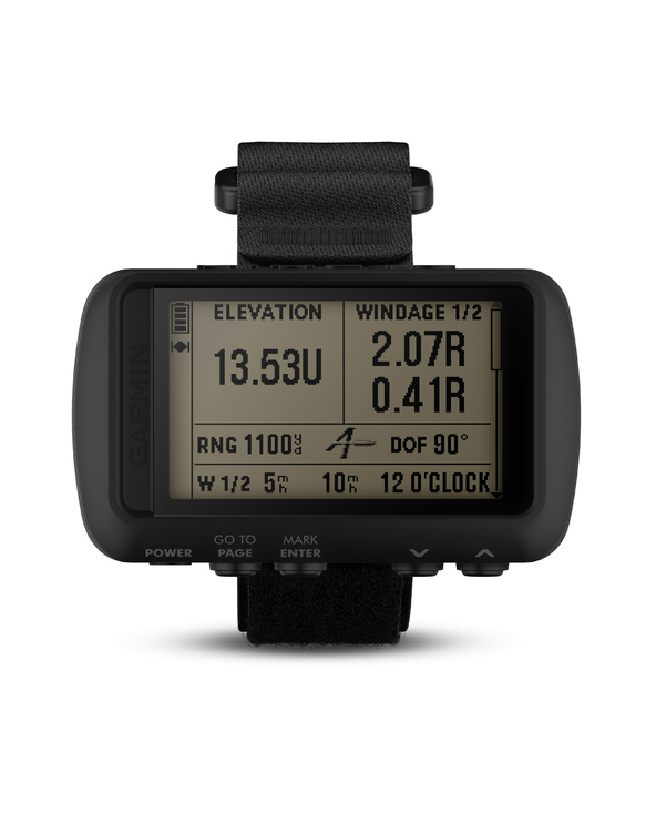 Garmin Foretrex 701 Ballistic Edition navigateur Brassard 5,08 cm (2") 88 g Noir