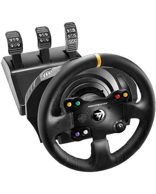 Thrustmaster 4460133 accessoire de jeux vidéo Noir Volant + pédales PC, Xbox One