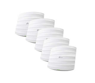 TP-Link Omada EAP245(5-PACK) point d'accès réseaux locaux sans fil 1750 Mbit/s Blanc Connexion Ethernet, supportant l'alimentati