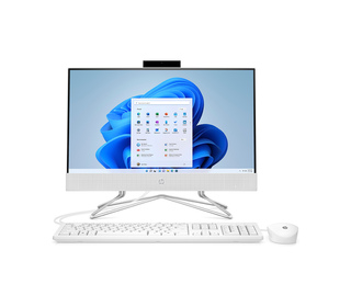 HP ALL-IN-ONE 22-DD0194NF BUNDLE PC 21.5" CELERON 8 Blanc 256 Go