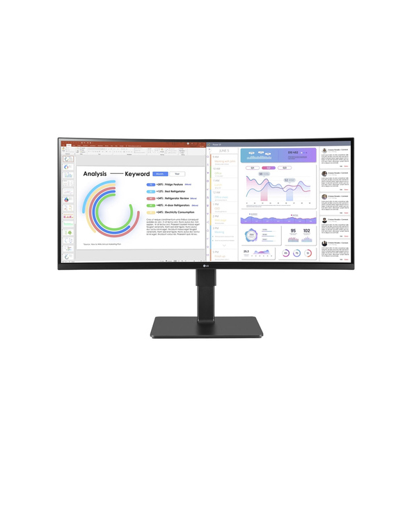 LG 34BQ77QB-B 34" LED UltraWide Quad HD 5 ms Noir