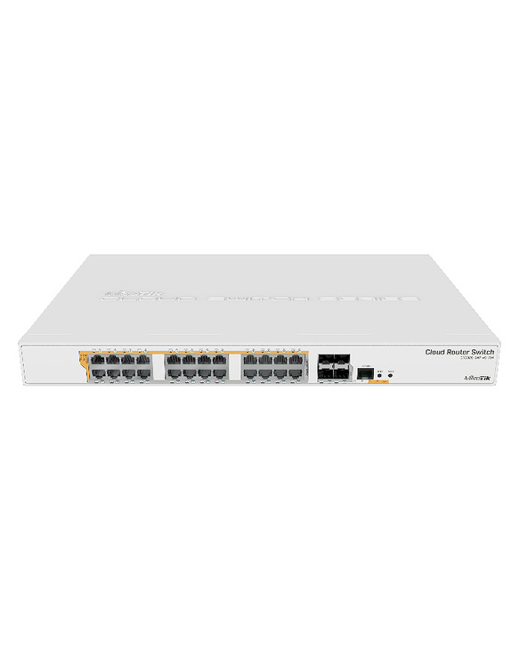 Mikrotik CRS328-24P-4S+RM commutateur réseau Géré L2/L3 Gigabit Ethernet (10/100/1000) Connexion Ethernet, supportant l'alimenta