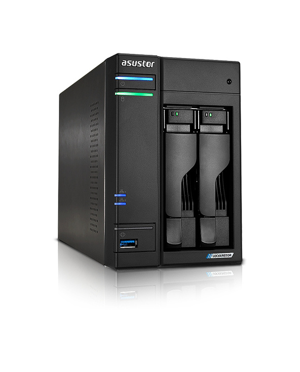 Asustor LOCKERSTOR 2 Gen2 (AS6702T) NAS Bureau Ethernet/LAN Noir N5105