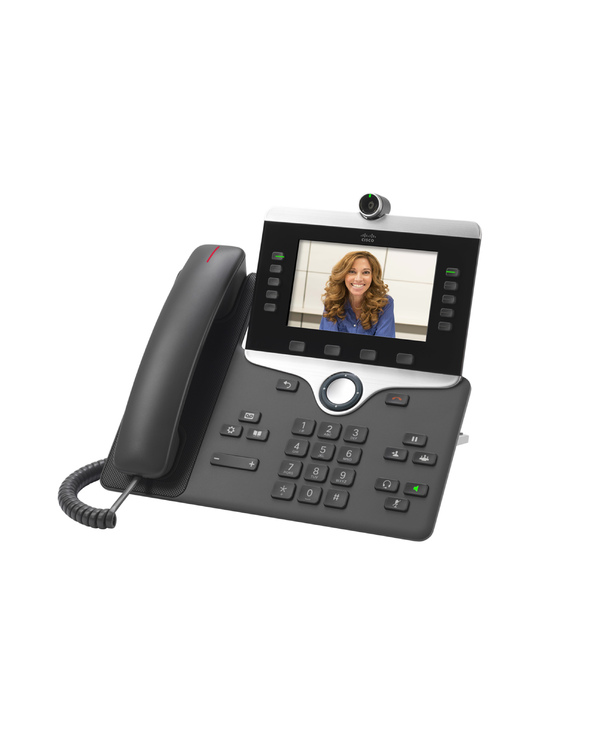 Cisco IP Phone 8865 téléphone fixe Charbon de bois Wifi
