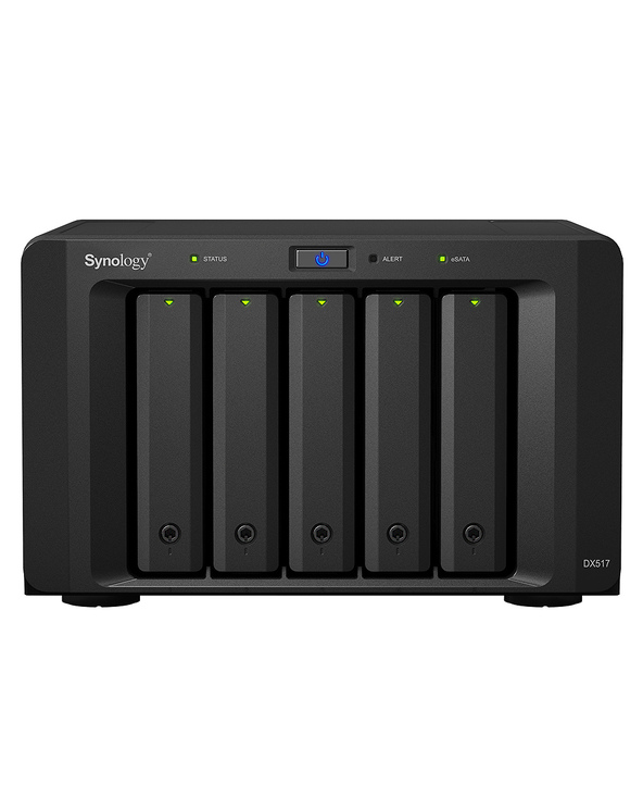 Synology DX517 boîtier de disques Bureau Noir