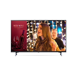 LG 43UR640S affichage de messages Écran plat de signalisation numérique 109,2 cm (43") LED 300 cd/m² 4K Ultra HD Noir Web OS