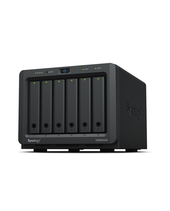 Synology DiskStation DS620SLIM serveur de stockage NAS Bureau Ethernet/LAN Noir J3355