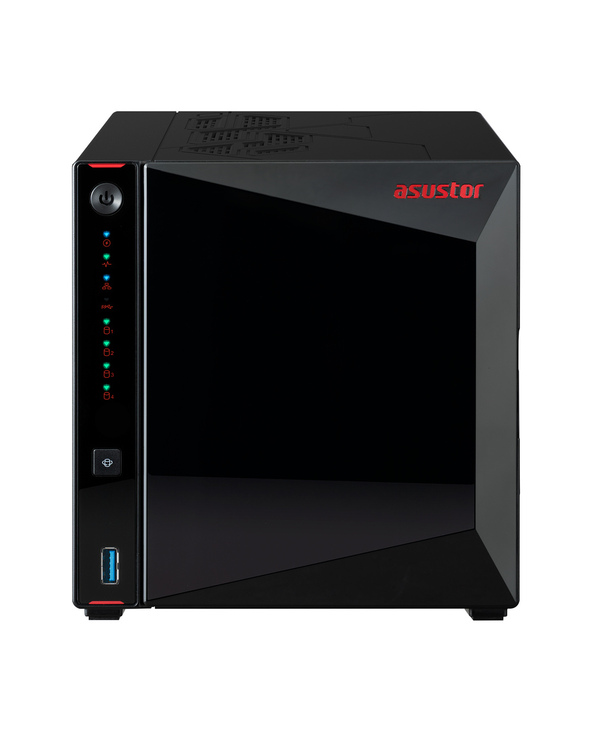 Asustor AS5404T serveur de stockage NAS Ethernet/LAN Noir N5105