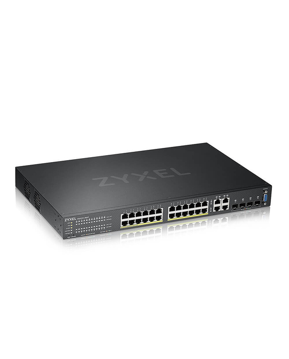 Zyxel GS2220-28HP-EU0101F commutateur réseau Géré L2 Gigabit Ethernet (10/100/1000) Connexion Ethernet, supportant l'alimentatio