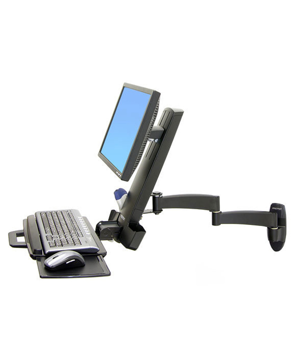 Ergotron 200 Series Combo Arm 61 cm (24) Noir Mur