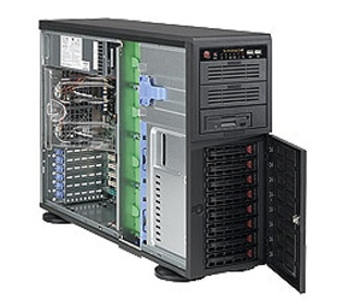 Supermicro CSE-743TQ-903B-SQ unité centrale Full Tower Noir 903 W