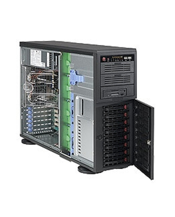 Supermicro CSE-743TQ-903B-SQ unité centrale Full Tower Noir 903 W