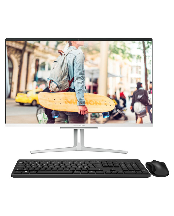 MEDION AKOYA E23405 MD62579 23.8" I5 8 Argent 512 Go