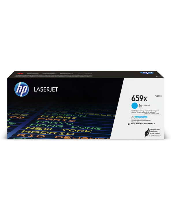 HP LaserJet Toner cyan 659X authentique grande capacité