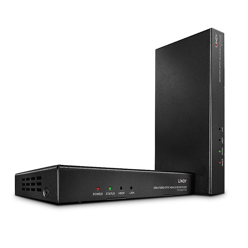 Lindy 38174 extension audio/video Émetteur et récepteur AV Noir