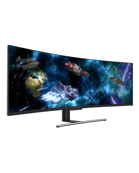 LC-Power LC-M49-DFHD-144-C-Q 49" QLED Full HD Ultra large 6 ms Noir