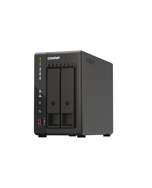 QNAP TS-253E NAS Tower Ethernet/LAN Noir J6412