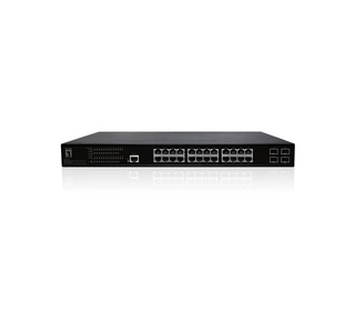 LevelOne GEP-2861 commutateur réseau Géré L2 Gigabit Ethernet (10/100/1000) Connexion Ethernet, supportant l'alimentation via ce