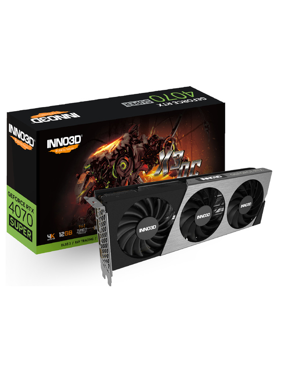 Inno3D GEFORCE RTX 4070 SUPER X3 OC NVIDIA 12 Go GDDR6X