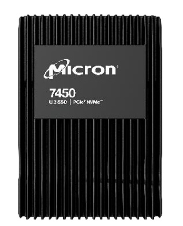 Micron 7450 PRO U.3 3,84 To PCI Express 4.0 NVMe 3D TLC NAND