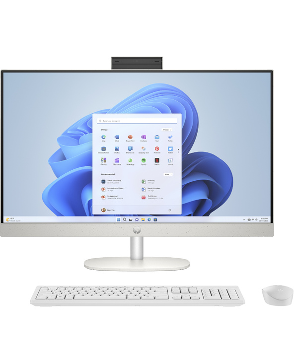 HP 27-CR0048NF 27 AMD Ryzen 5 16 Blanc 512 Go