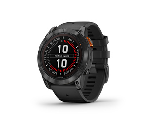 Garmin fēnix 7X Pro 3,56 cm (1.4") MIP 51 mm Numérique 280 x 280 pixels Écran tactile Gris Wifi GPS (satellite)