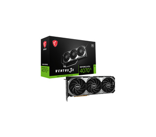 MSI VENTUS GEFORCE RTX 4070 Ti 3X E1 12G OC carte graphique NVIDIA 12 Go GDDR6X