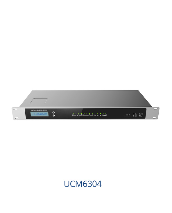 Grandstream Networks UCM6304 Système PBX 2000 utilisateur(s) IP Centrex (hébergé/IP virtuelle)