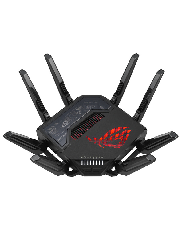 ASUS ROG Rapture GT-BE98 routeur sans fil 10 Gigabit Ethernet Quad-band (2.4 GHz / 5 GHz-1 / 5 GHz-2 / 6 GHz) Noir