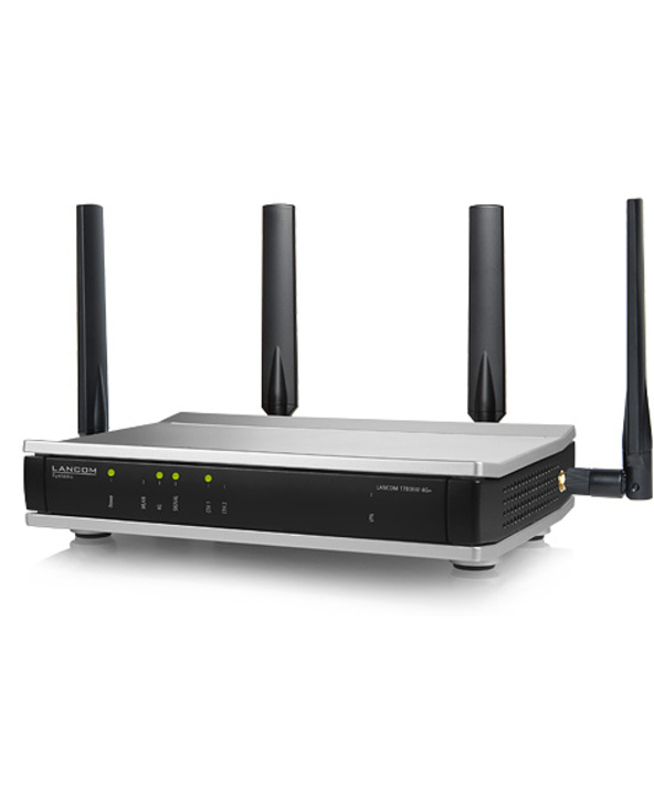 Lancom Systems 1780EW-4G+ routeur sans fil Gigabit Ethernet Bi-bande (2,4 GHz / 5 GHz) Noir, Gris