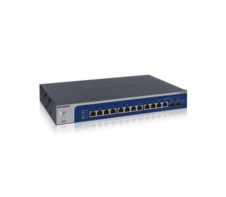 NETGEAR XS512EM Géré L2 10G Ethernet (100/1000/10000) 1U Bleu, Gris