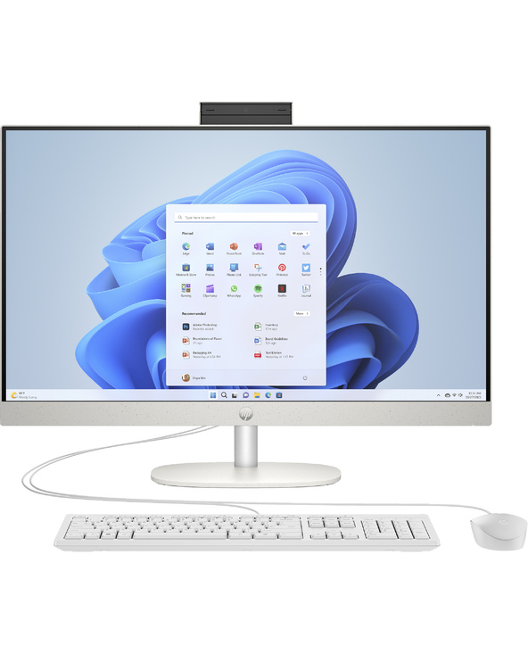 HP 27-CR0008NF PC 27 I5 16 Blanc 512 Go