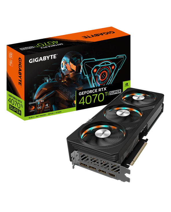 Gigabyte GAMING GeForce RTX 4070 Ti SUPER OC 16G NVIDIA 16 Go GDDR6X