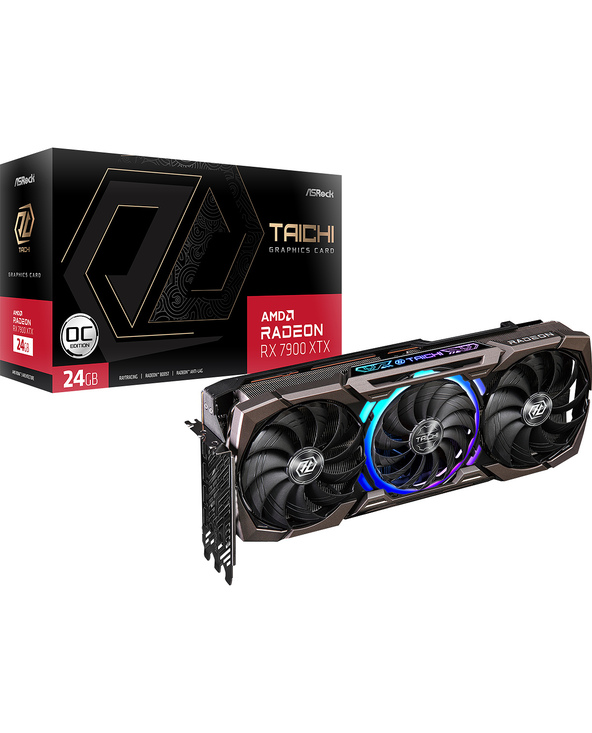 Asrock Taichi 90-GA3ZZZ-00UANF carte graphique AMD Radeon RX 7900 XTX 24 Go GDDR6