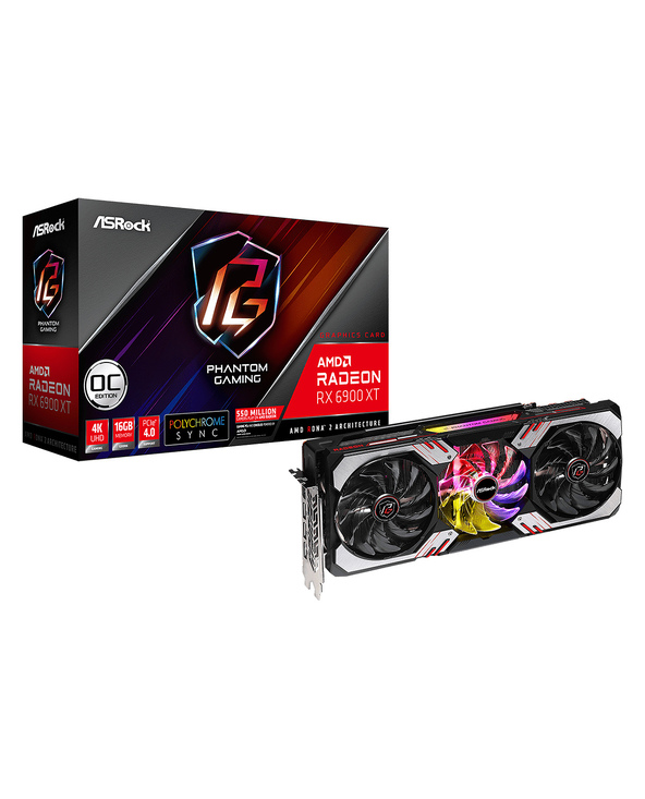 Asrock Phantom Gaming RX6900XT PGD 16GO AMD Radeon RX 6900 XT GDDR6