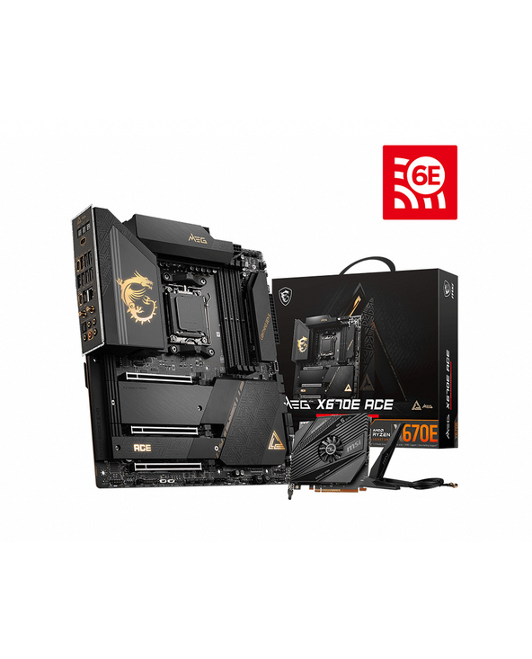 MSI MEG X670E ACE carte mère AMD X670 Emplacement AM5 ATX étendu MSI MEG X670E ACE carte mère AMD X670 Emplacement AM5 ATX étendu