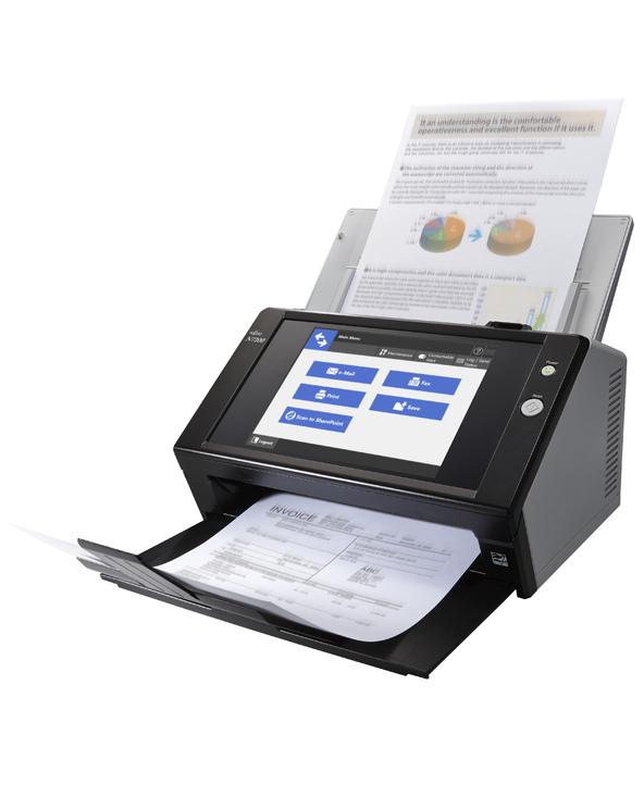 Fujitsu N7100E Scanner ADF 600 x 600 DPI A4 Noir