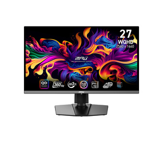 MSI MPG 271QRX QD-OLED 26.5" QDOLED Wide Quad HD 1 ms Noir