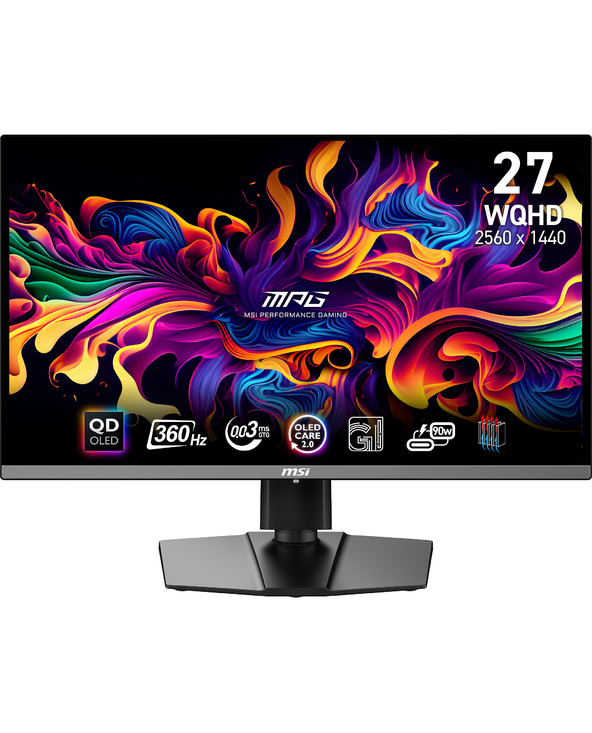 MSI MPG 271QRX QD-OLED 26.5" QDOLED Wide Quad HD 1 ms Noir