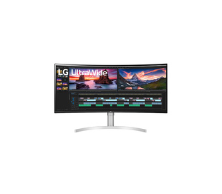 LG 38WN95CP-W 38" QLED Quad HD+ 1 ms Blanc