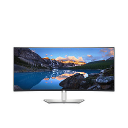 DELL UltraSharp U3824DW 37.5" LCD Wide Quad HD+ 8 ms Noir, Argent