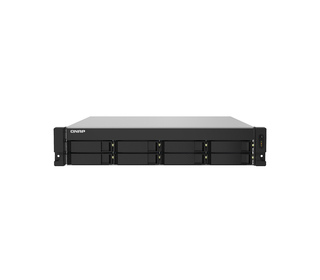 QNAP TS-832PXU NAS Rack (2 U) Ethernet/LAN Aluminium, Noir AL324