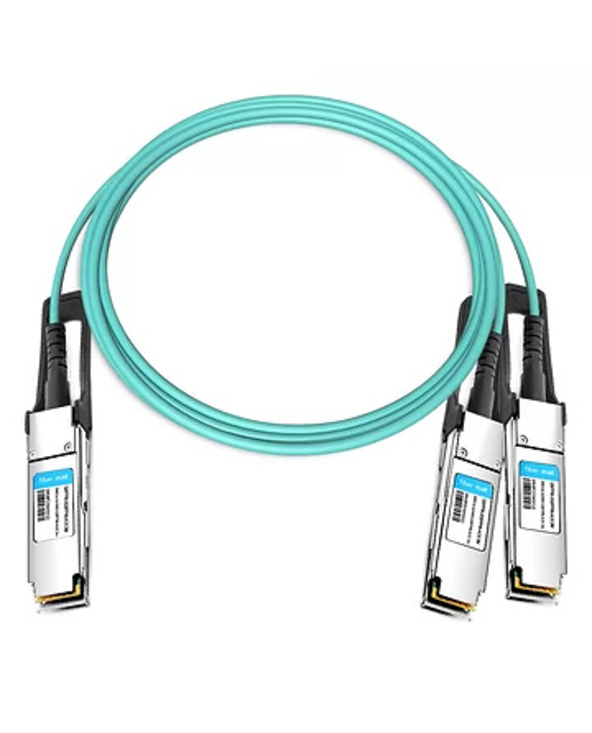 Nvidia MFS1S50-H003V câble InfiniBand et à fibres optiques 3 m QSFP56 2x QSFP56 Bleu