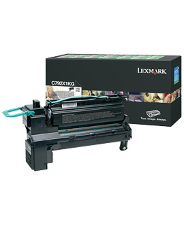 Lexmark C792X1KG Cartouche de toner 1 pièce(s) Original Noir