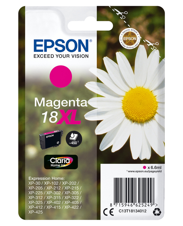 Epson Daisy Cartouche "Pâquerette" 18XL - Encre Claria Home M