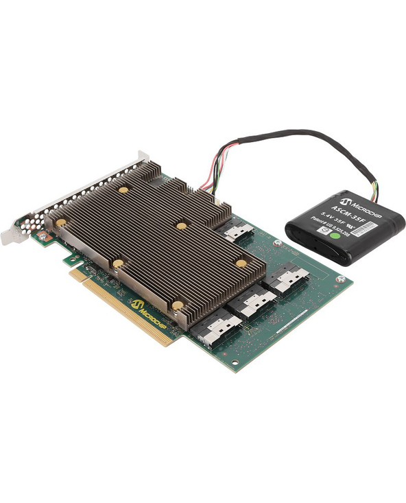 Microchip Technology SmartRAID 3258Up-32i/e contrôleur RAID PCI Express x16 4.0 24 Gbit/s