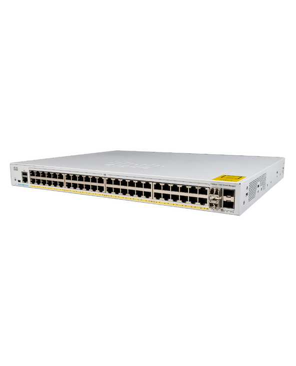 Cisco Catalyst C1000-48P-4X-L commutateur réseau Géré L2 Gigabit Ethernet (10/100/1000) Connexion Ethernet, supportant l'aliment
