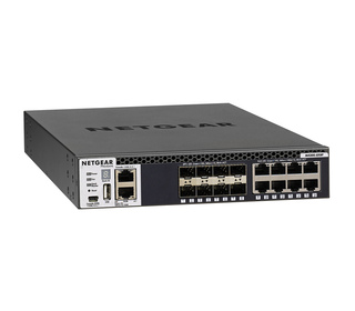 NETGEAR M4300-8X8F Géré L3 10G Ethernet (100/1000/10000) 1U Noir