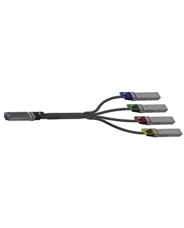 Nvidia MCA7J70-N005 câble InfiniBand et à fibres optiques 5 m OSFP 4xOSFP Noir