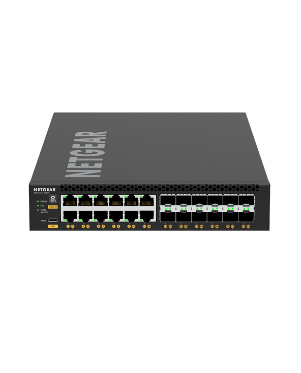 NETGEAR M4350-12X12F Géré L3 10G Ethernet (100/1000/10000) 1U Noir